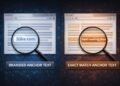 Difference Between Branded Anchor Text and Exact Match