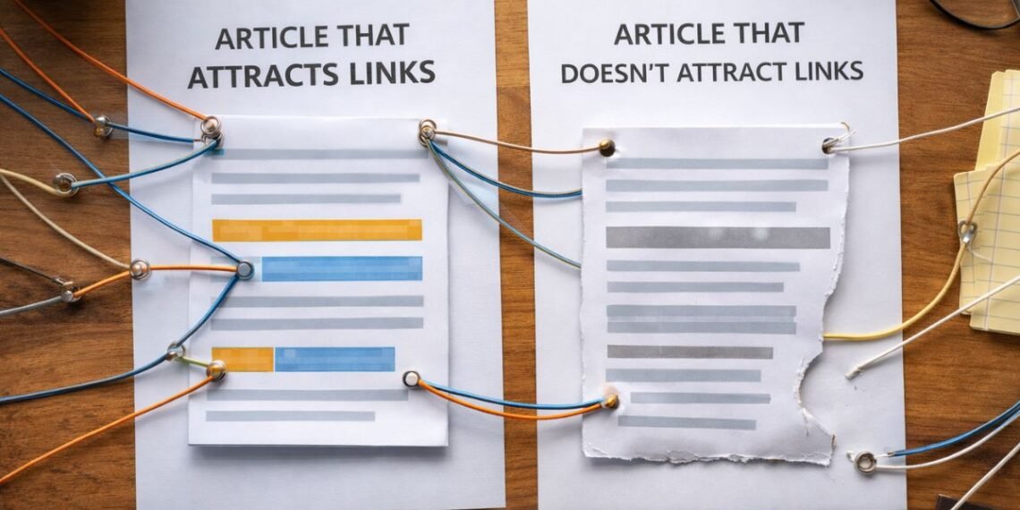 Articles Attract Links