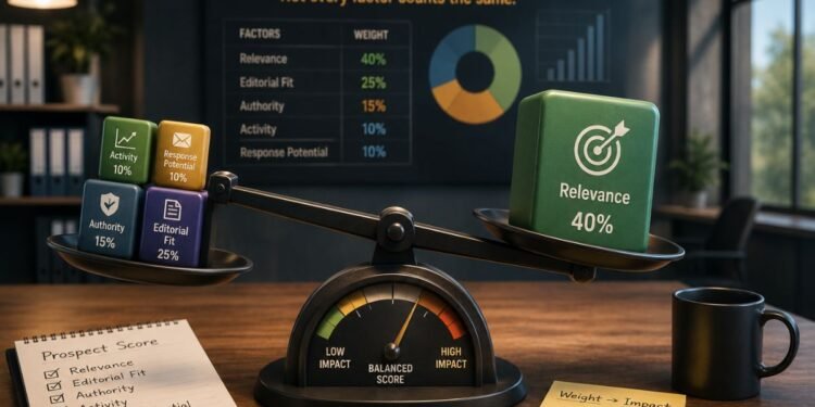 Weighted Prospect Scoring Model