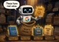 A Google robot highlights the types of content that make Linkable Assets Attract the Most Backlinks naturally across the web.