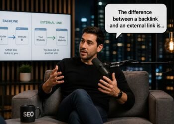 the difference between a backlink and an external link