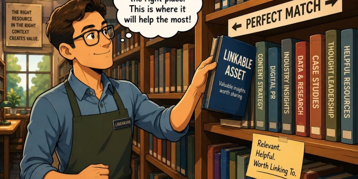 Promote a Linkable Asset for Backlinks by placing valuable content in the right context, where it naturally matches the audience and earns relevant backlinks.